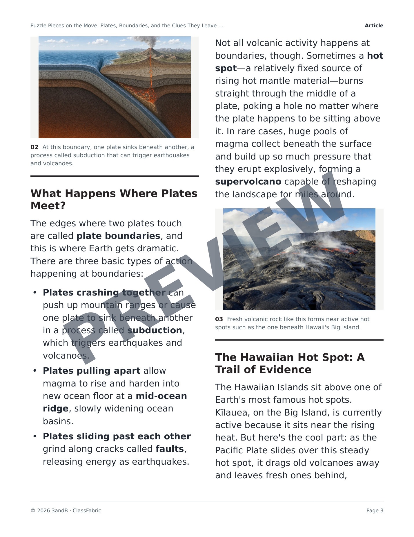 Page 3 / 22 — Plate Tectonics
