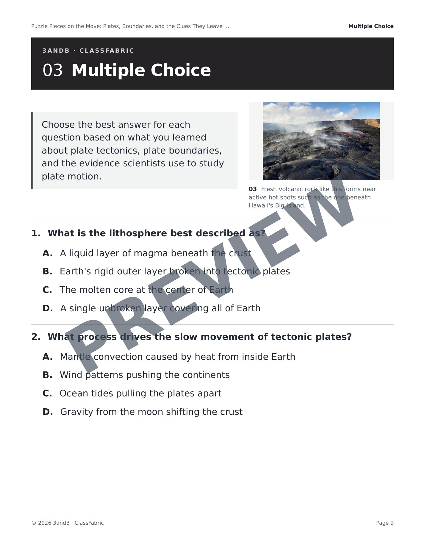 Page 9 / 22 — Plate Tectonics