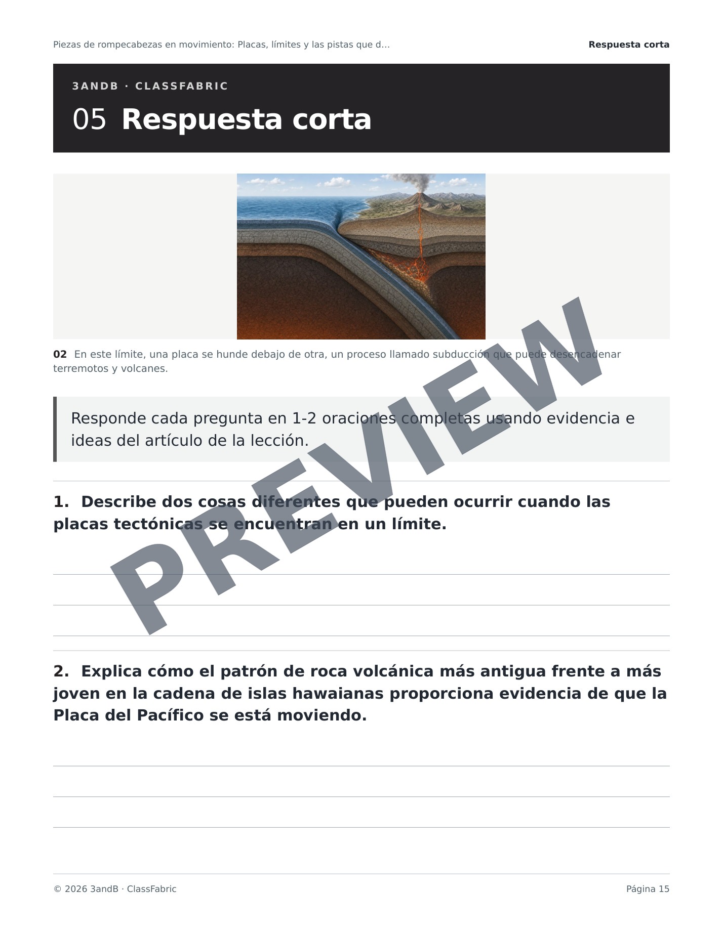 Página 15 / 23 — Tectónica de placas
