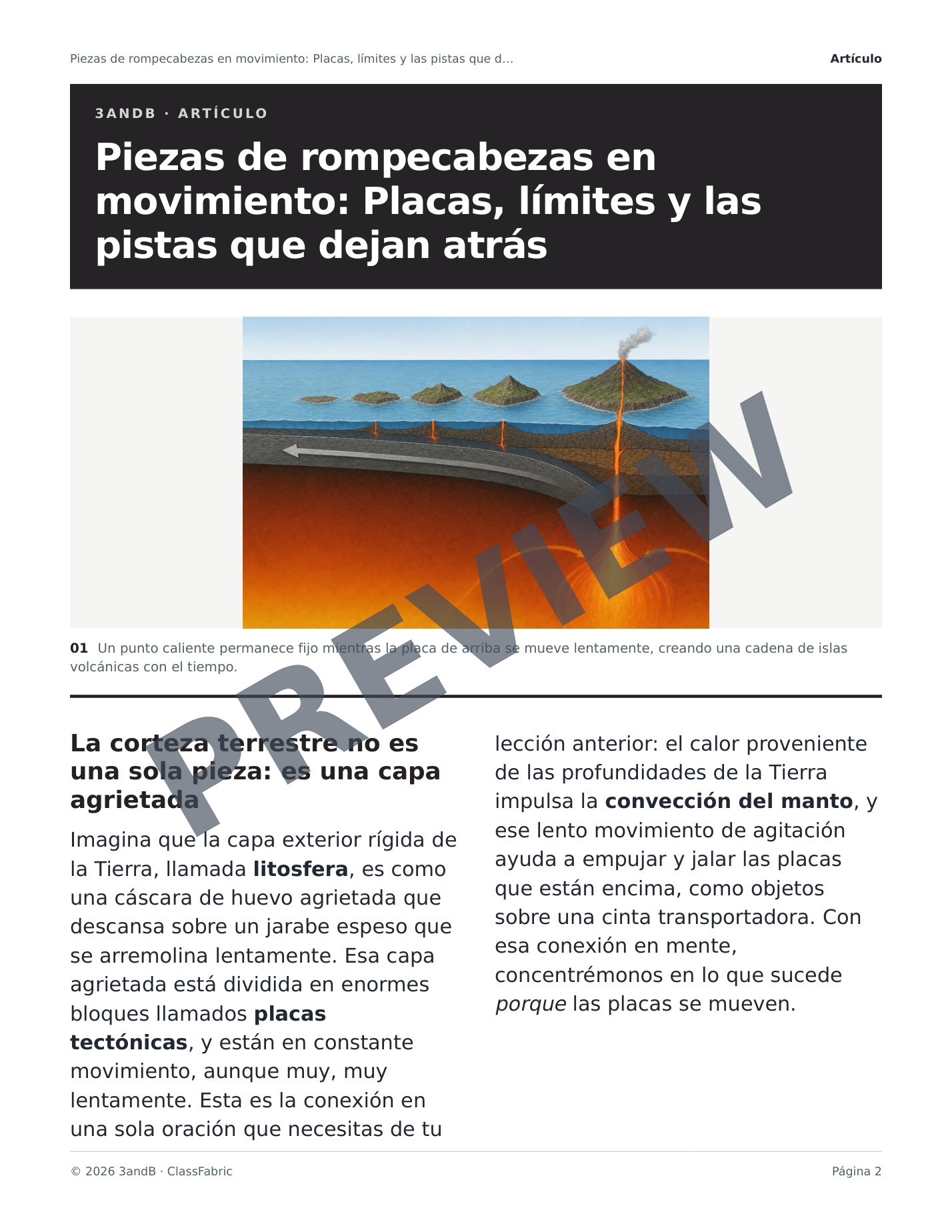 Página 2 / 23 — Tectónica de placas