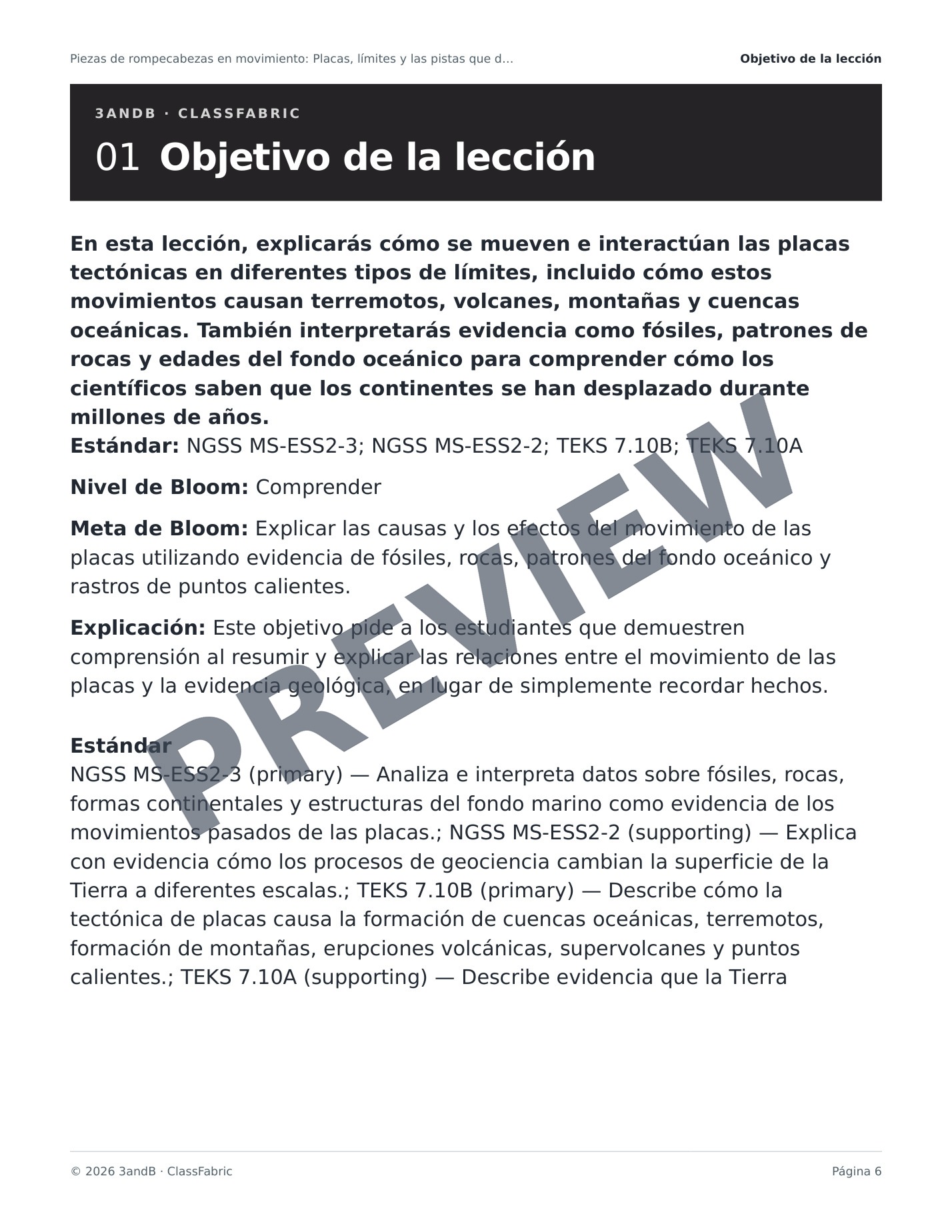 Página 6 / 23 — Tectónica de placas