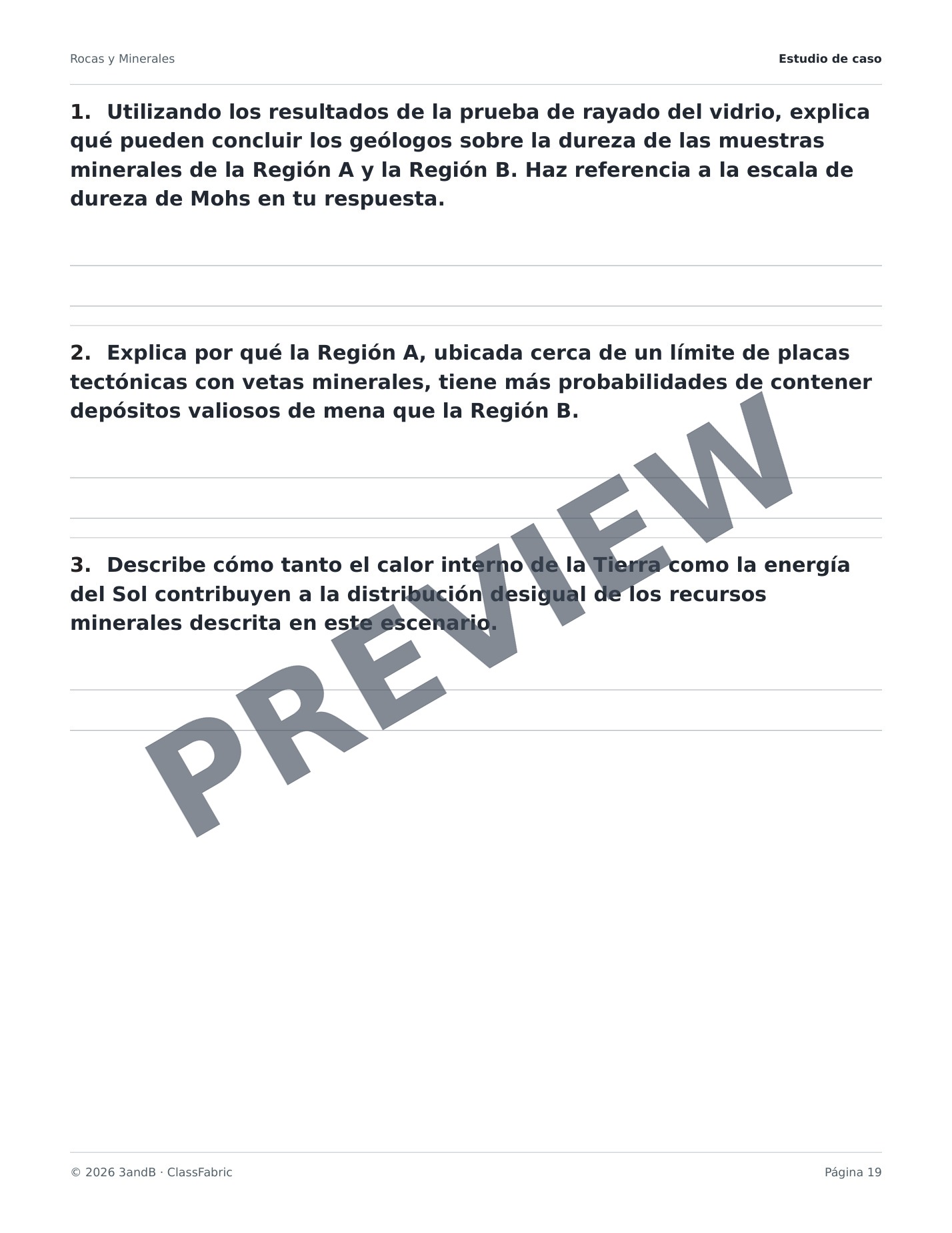 Página 19 / 24 — Rocas y minerales