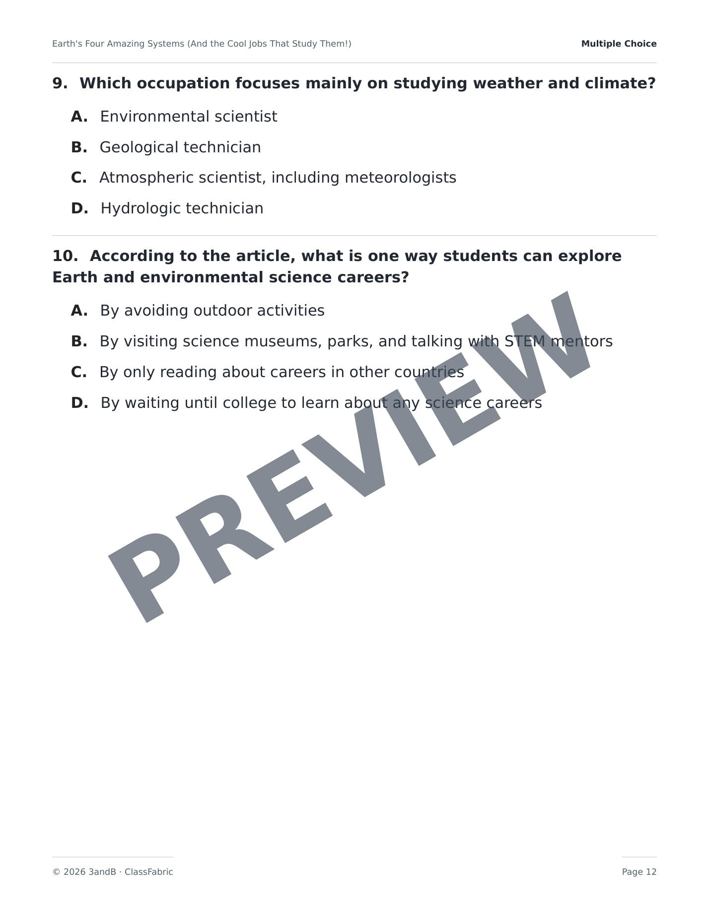 Page 12 / 23 — What Is Earth Science?