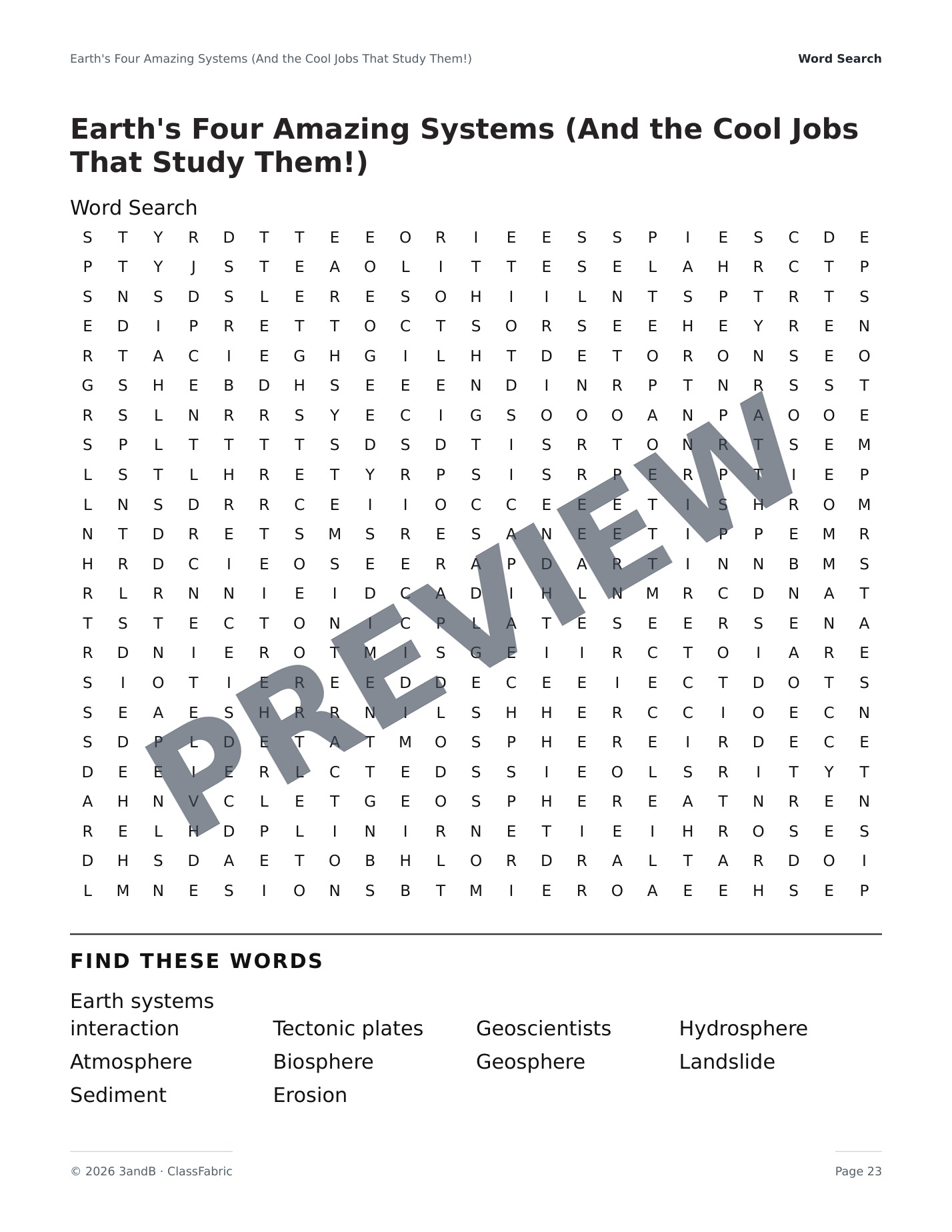 Page 23 / 23 — What Is Earth Science?