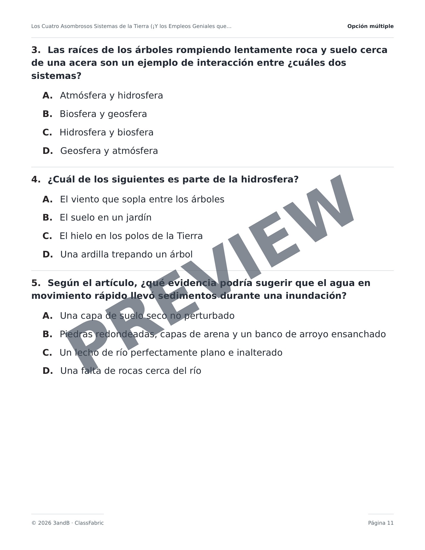 Página 11 / 23 — ¿Qué son las ciencias de la Tierra?